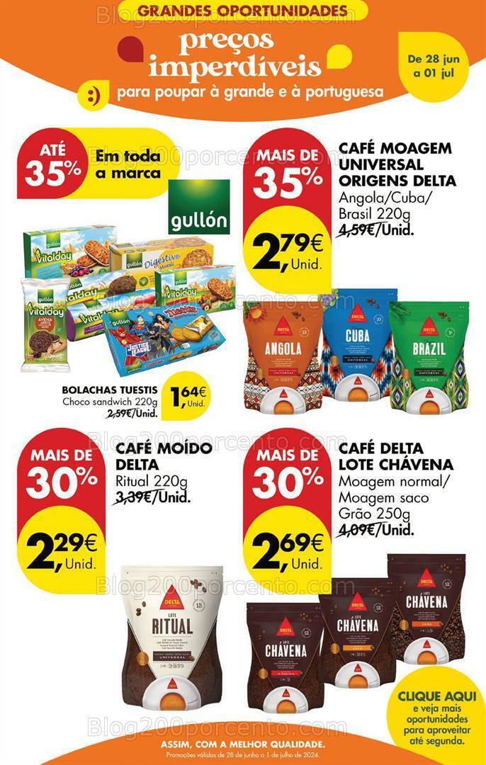 Antevisão Folheto PINGO DOCE Promoções Fim de Semana - 28 junho a 1 julho