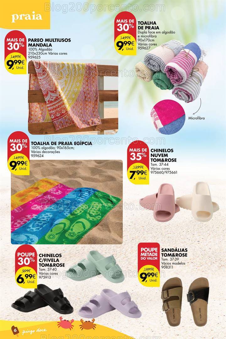 Antevisão Folheto PINGO DOCE Bazar Verão Promoções de 2 a 22 julho