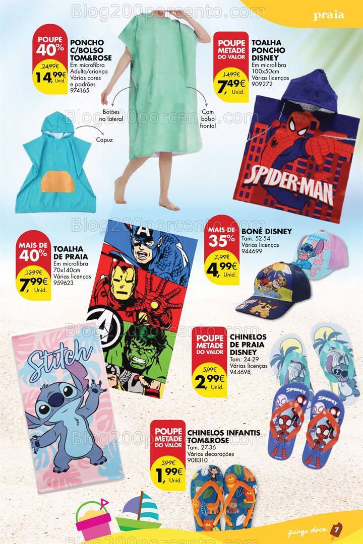 Antevisão Folheto PINGO DOCE Bazar Verão Promoções de 2 a 22 julho