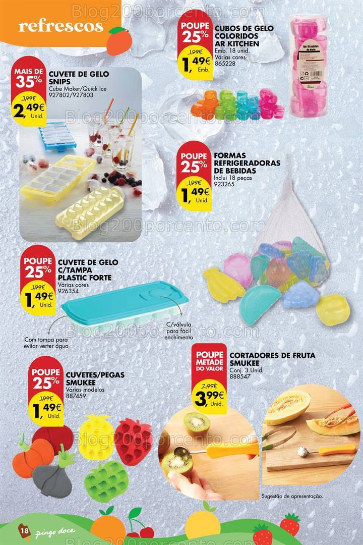 Antevisão Folheto PINGO DOCE Bazar Verão Promoções de 2 a 22 julho