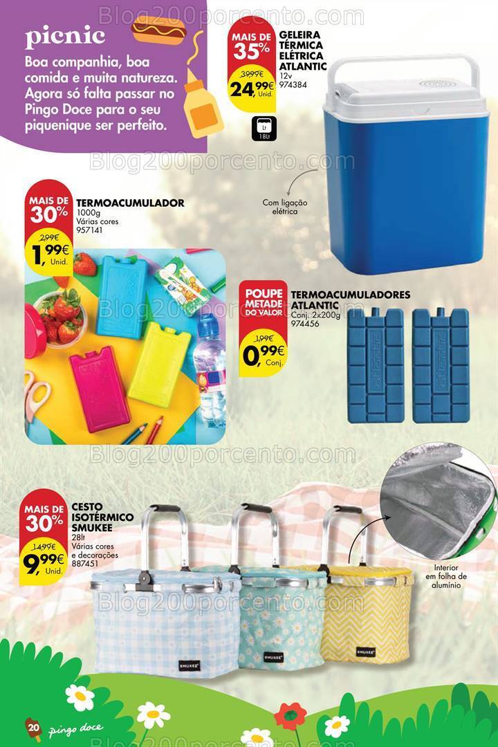 Antevisão Folheto PINGO DOCE Bazar Verão Promoções de 2 a 22 julho