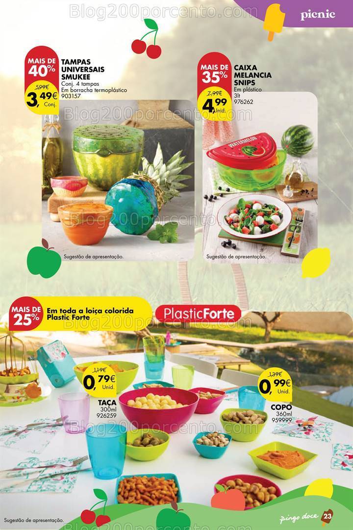 Antevisão Folheto PINGO DOCE Bazar Verão Promoções de 2 a 22 julho