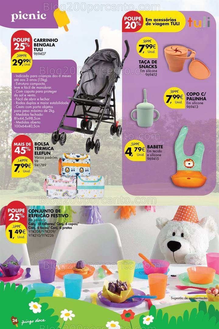 Antevisão Folheto PINGO DOCE Bazar Verão Promoções de 2 a 22 julho