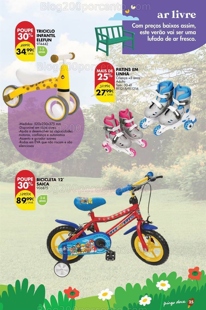 Antevisão Folheto PINGO DOCE Bazar Verão Promoções de 2 a 22 julho