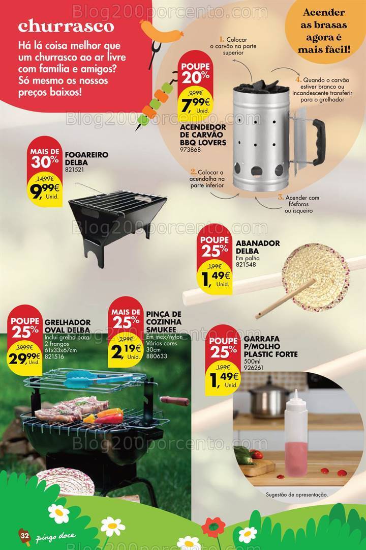 Antevisão Folheto PINGO DOCE Bazar Verão Promoções de 2 a 22 julho