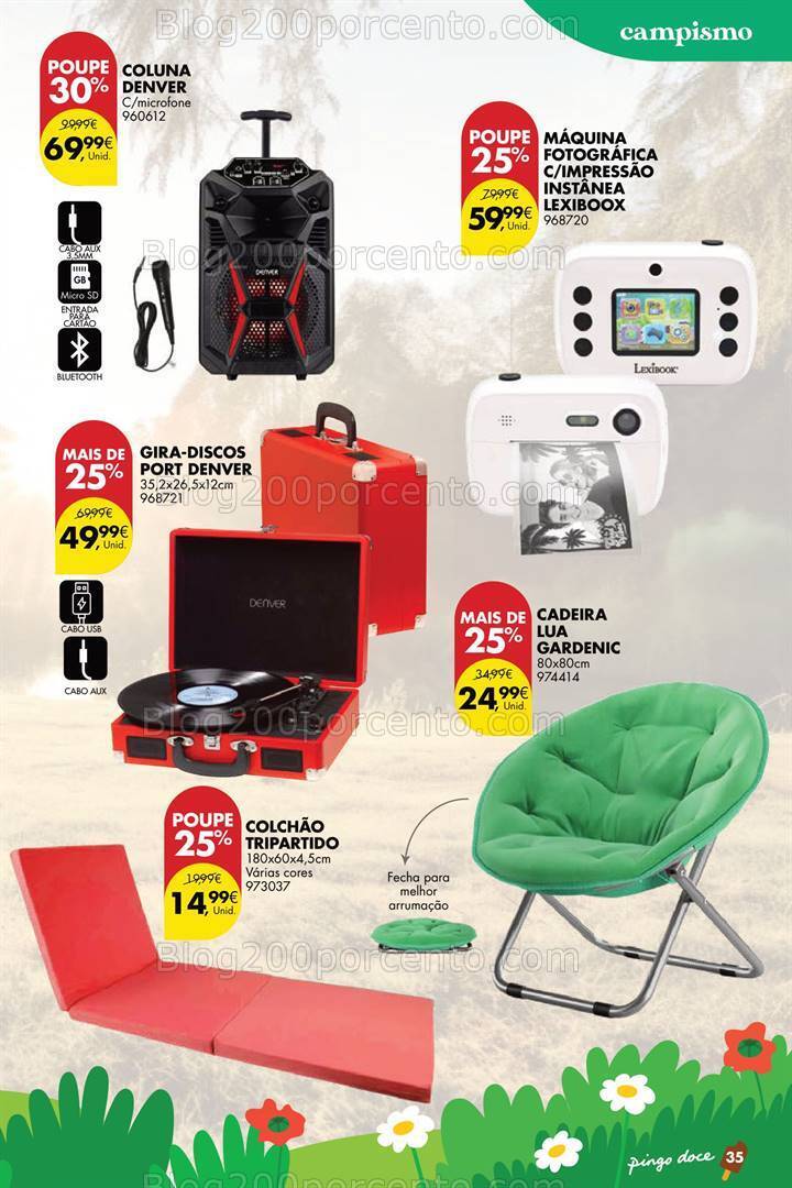 Antevisão Folheto PINGO DOCE Bazar Verão Promoções de 2 a 22 julho