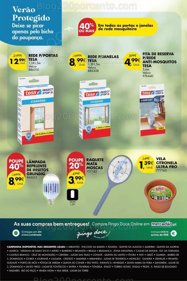 Antevisão Folheto PINGO DOCE Bazar Verão Promoções de 2 a 22 julho