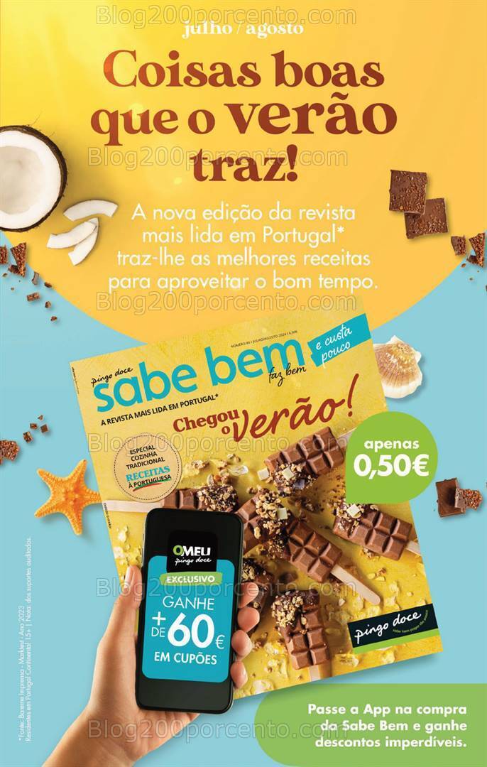 Antevisão Folheto PINGO DOCE Promoções Fim de Semana - 5 a 8 julho