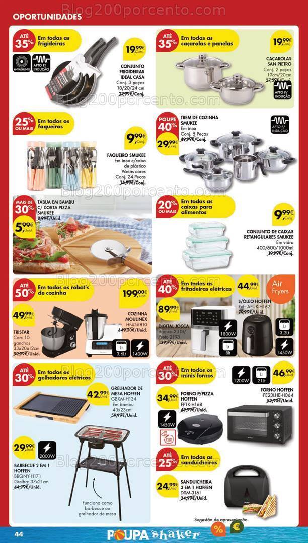 Antevisão Folheto PINGO DOCE Bazar Grandes Promoções de 16 a 22 julho