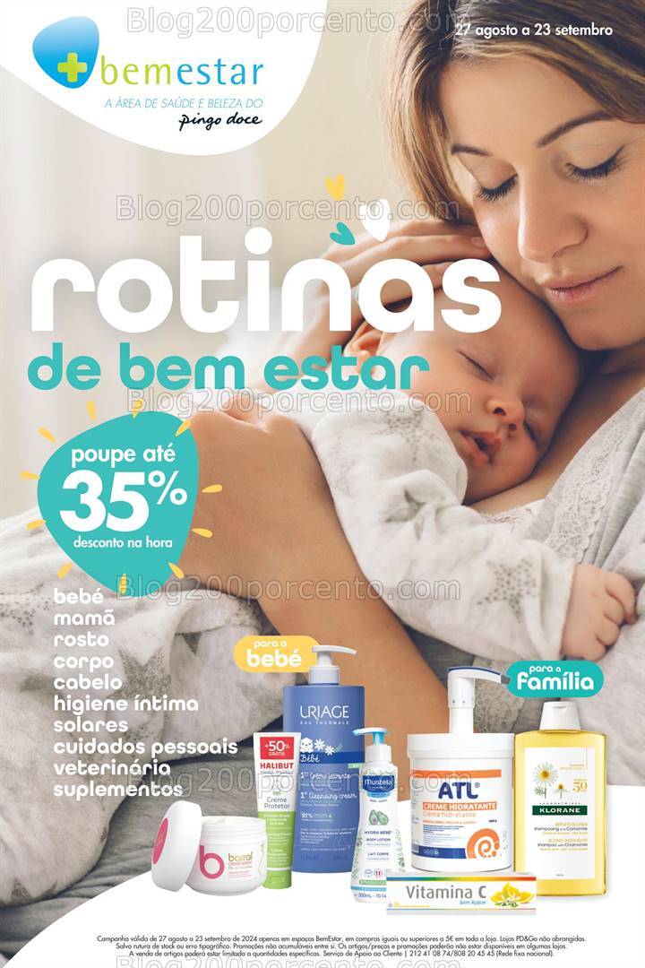 Antevisão Folheto PINGO DOCE Regresso Rotina Bem Estar Promoções de 27 agosto a 23 setembro