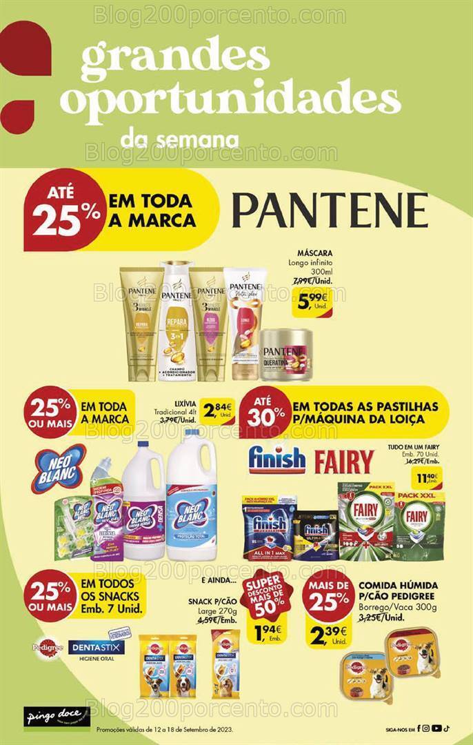Antevisão Folheto PINGO DOCE Promoções Fim de Semana - 15 a 18 setembro