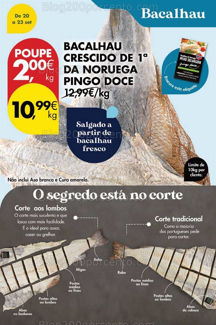 Antevisão Folheto PINGO DOCE Promoções Fim de Semana - 20 a 22 setembro