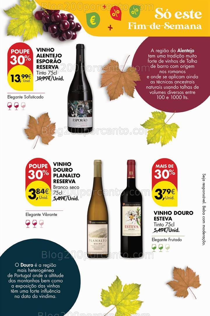 Antevisão Folheto PINGO DOCE Promoções Fim de Semana - 4 a 7 outubro