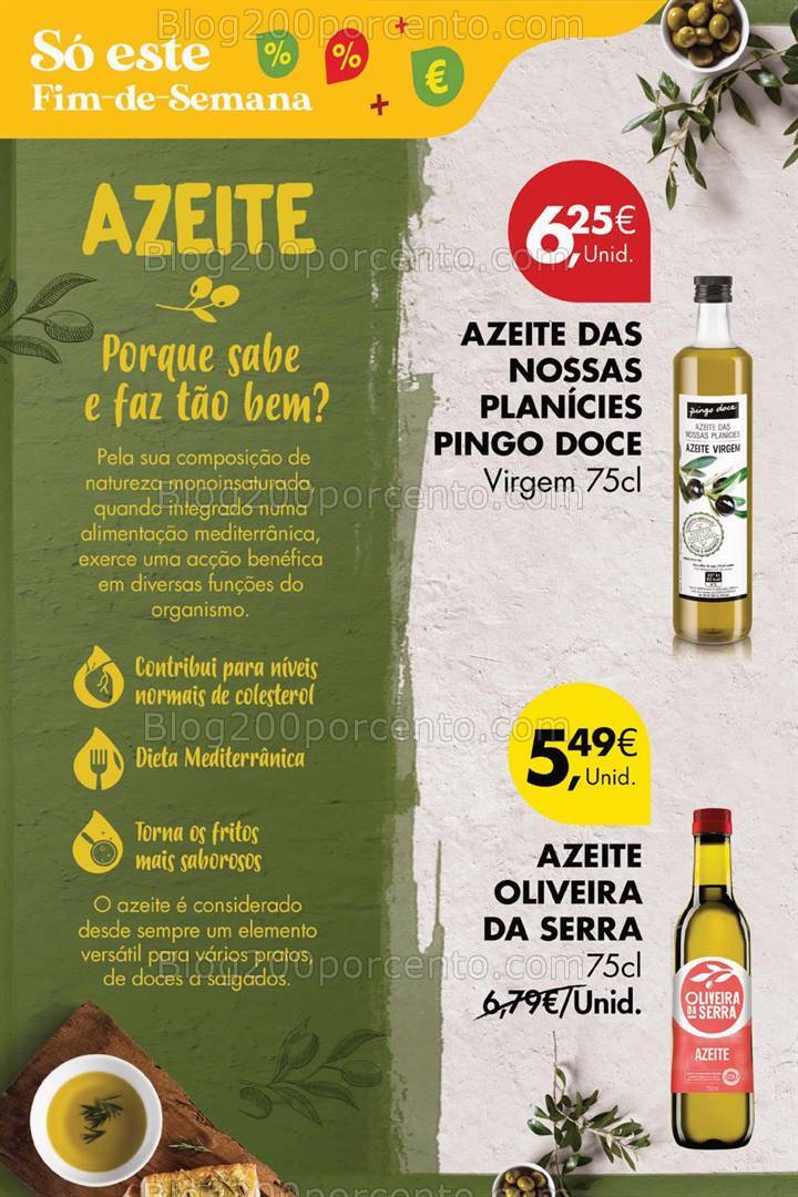 Antevisão Folheto PINGO DOCE Promoções Fim de Semana - 4 a 7 outubro
