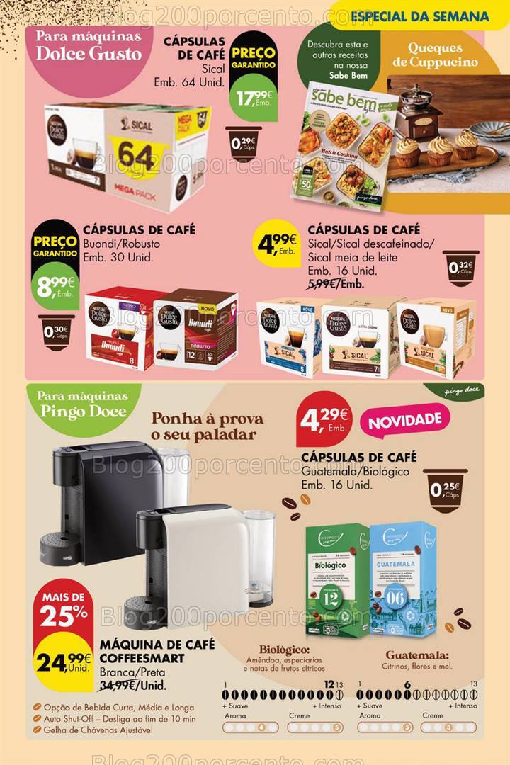 Antevisão Folheto PINGO DOCE Promoções Fim de Semana - 4 a 7 outubro
