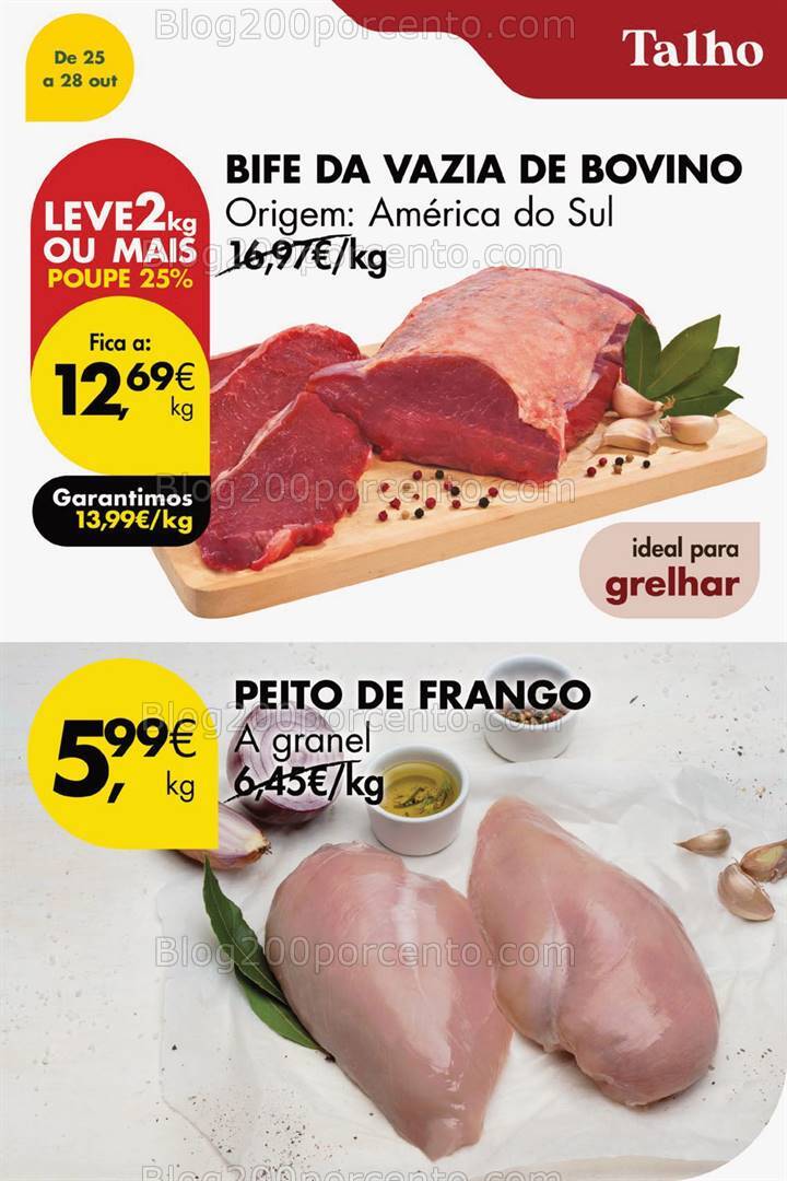 Antevisão Folheto PINGO DOCE Promoções de 25 a 27 outubro