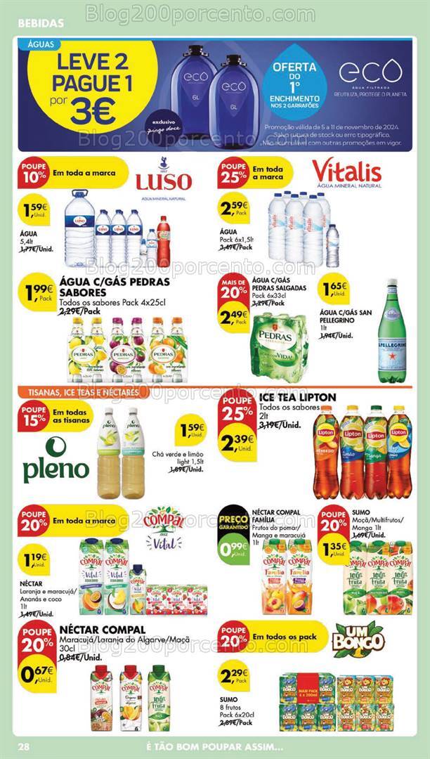 Antevisão Folheto PINGO DOCE Lojas Grandes Promoções de 5 a 11 novembro