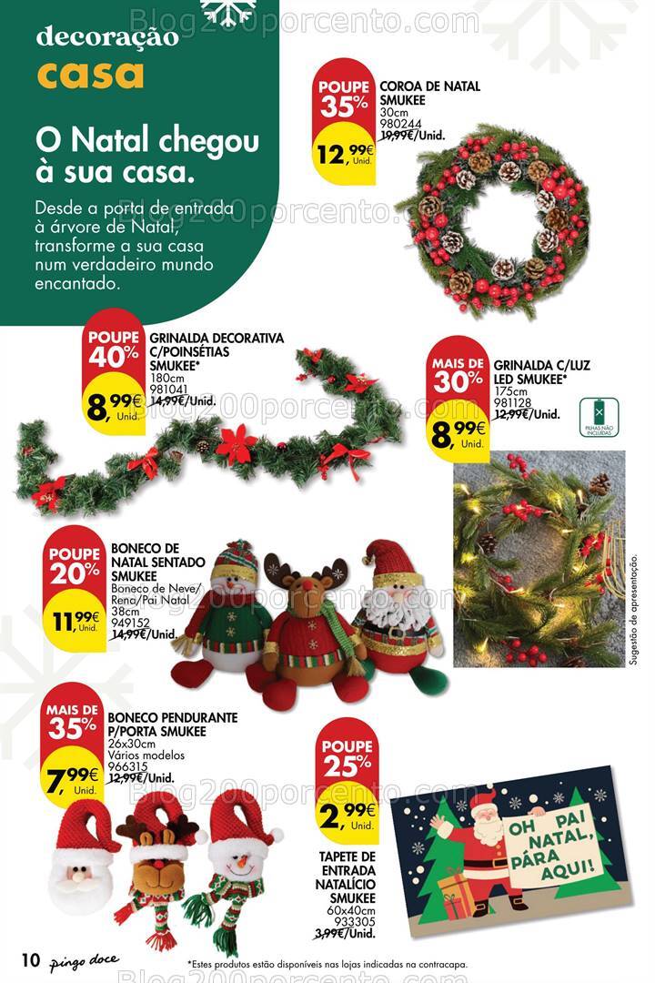 Antevisão Folheto PINGO DOCE Natal Promoções de 12 novembro a 31 dezembro