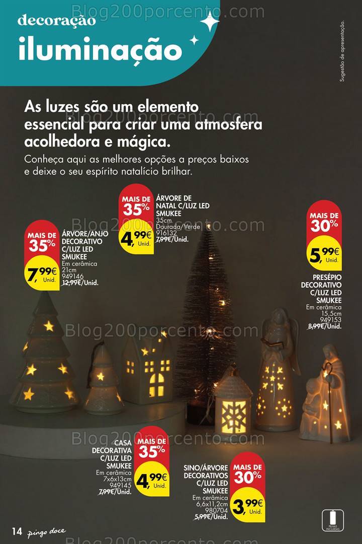 Antevisão Folheto PINGO DOCE Natal Promoções de 12 novembro a 31 dezembro