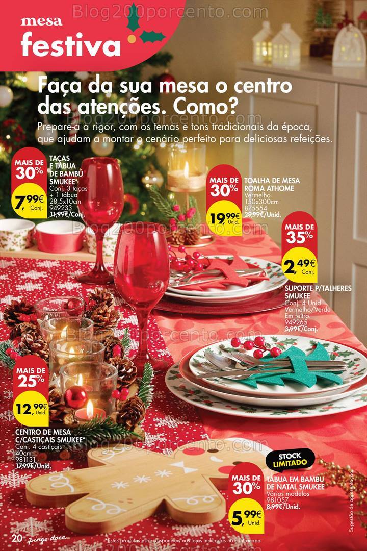 Antevisão Folheto PINGO DOCE Natal Promoções de 12 novembro a 31 dezembro