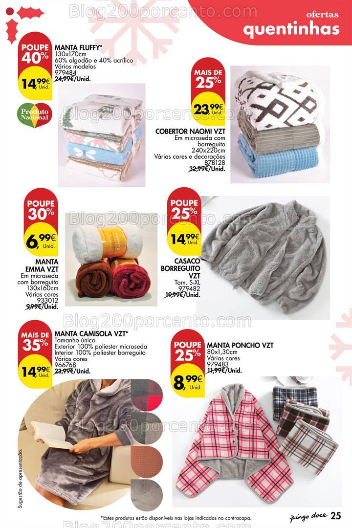 Antevisão Folheto PINGO DOCE Natal Promoções de 12 novembro a 31 dezembro