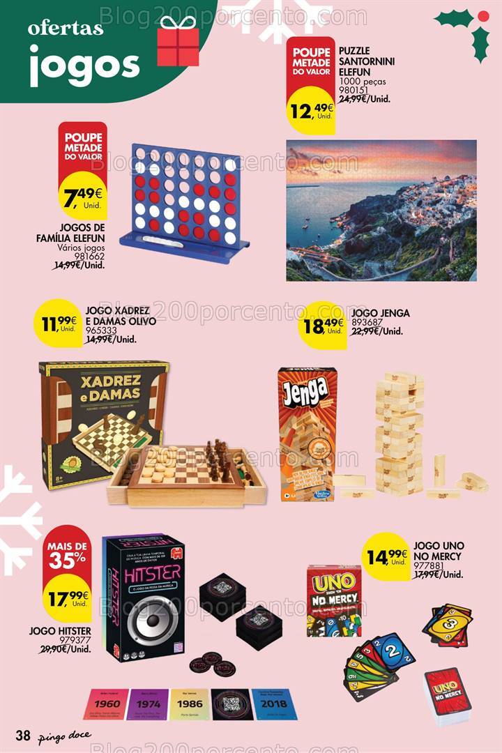 Antevisão Folheto PINGO DOCE Natal Promoções de 12 novembro a 31 dezembro