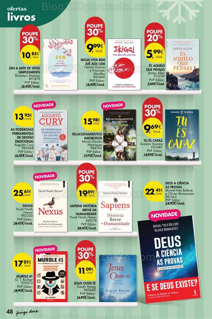 Antevisão Folheto PINGO DOCE Natal Promoções de 12 novembro a 31 dezembro