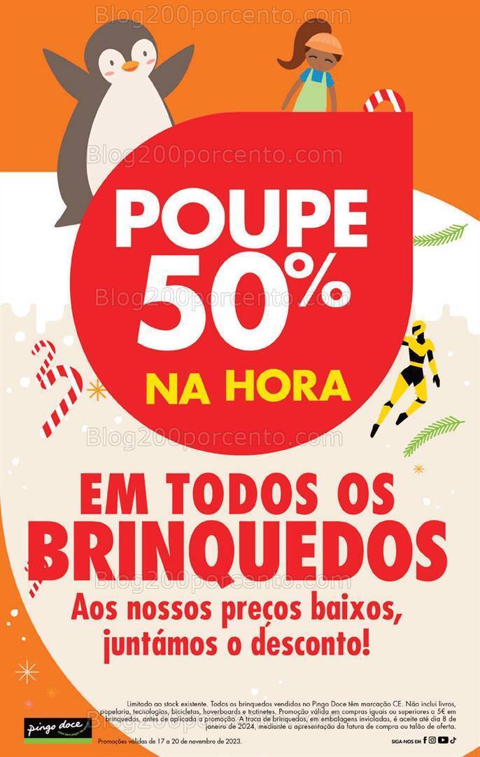 Antevisão Folheto PINGO DOCE Promoções Fim de Semana - 17 a 20 novembro