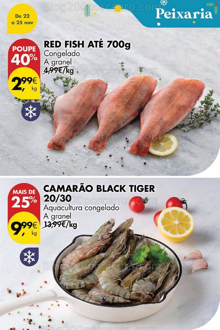 Antevisão Folheto PINGO DOCE Promoções Fim de Semana - 22 a 24 novembro