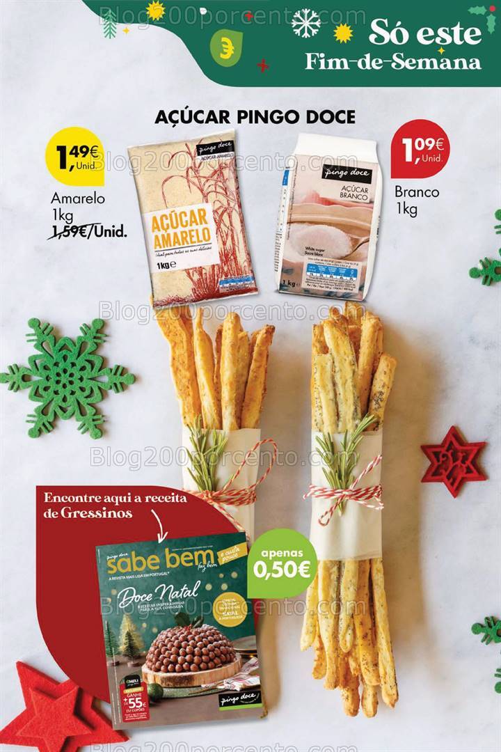 Antevisão Folheto PINGO DOCE Promoções Fim de Semana - 22 a 24 novembro
