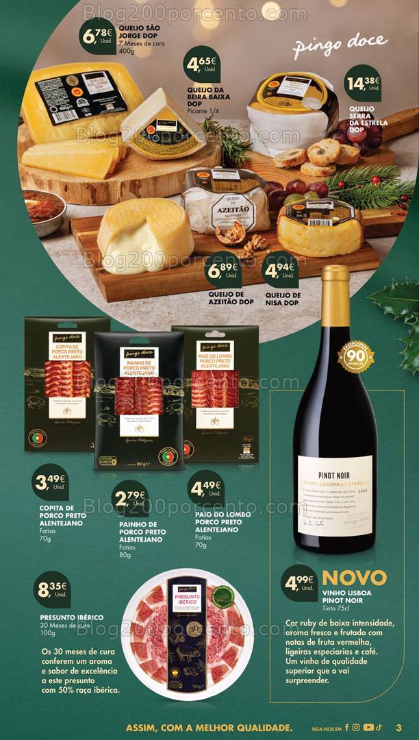 Antevisão Folheto PINGO DOCE Lojas Grandes Promoções de 3 a 9 dezembro