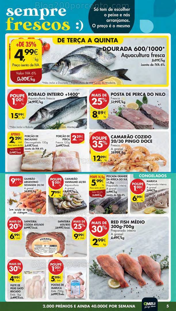 Antevisão Folheto PINGO DOCE Açores Promoções de 5 a 11 dezembro