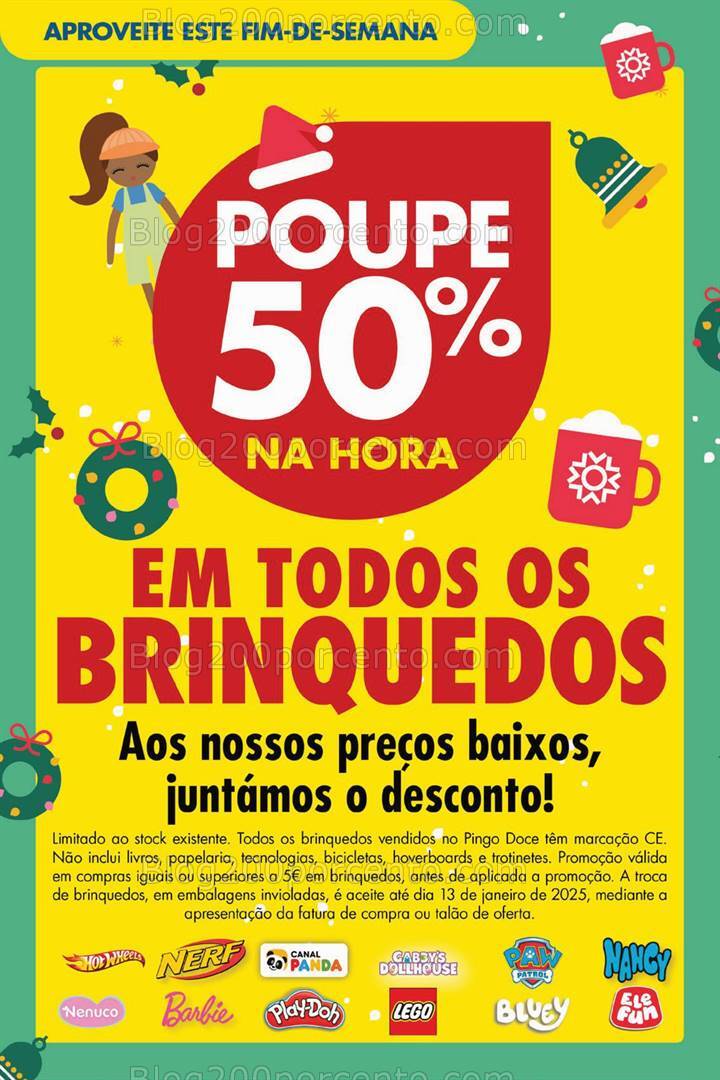 Antevisão Folheto PINGO DOCE Promoções Fim de Semana - 6 a 9 dezembro