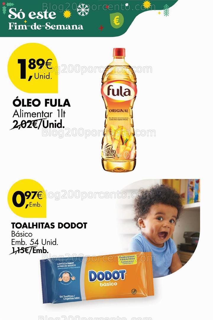 Antevisão Folheto PINGO DOCE Promoções Fim de Semana - 6 a 9 dezembro