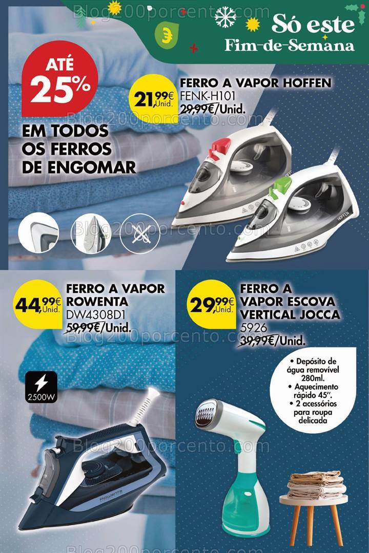 Antevisão Folheto PINGO DOCE Promoções Fim de Semana - 6 a 9 dezembro