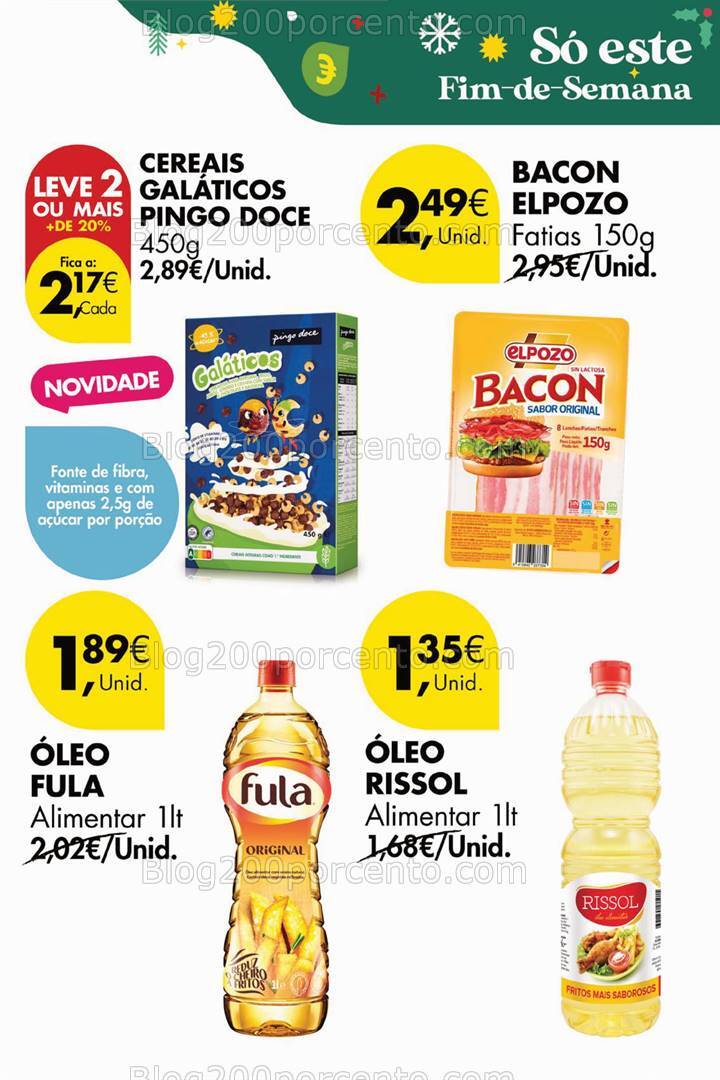 Antevisão Folheto PINGO DOCE Promoções Fim de Semana - 14 e 15 dezembro