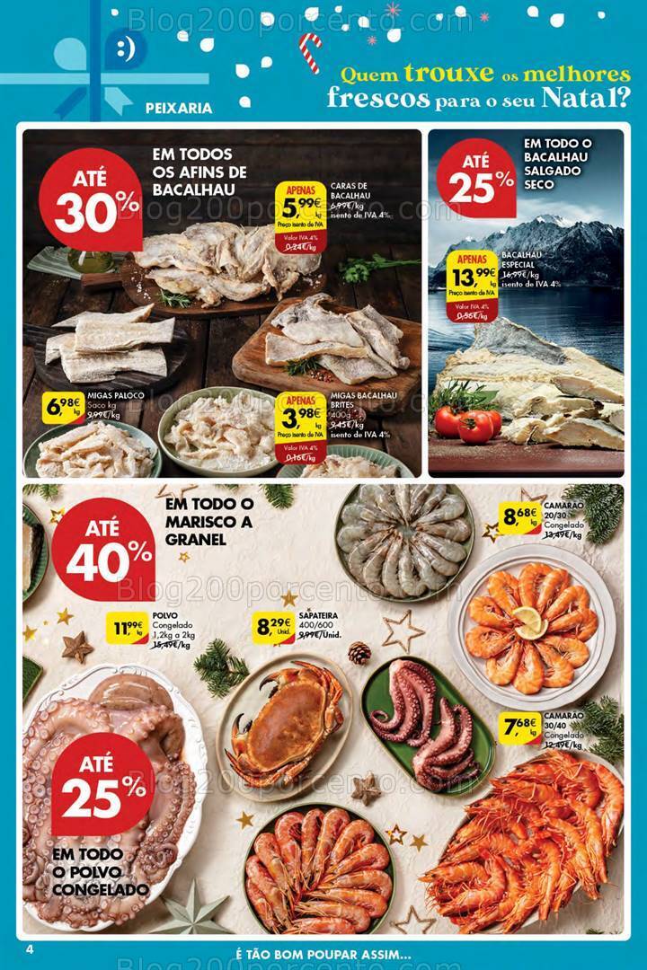 Antevisão Folheto PINGO DOCE Açores Promoções de 21 dezembro a 3 janeiro