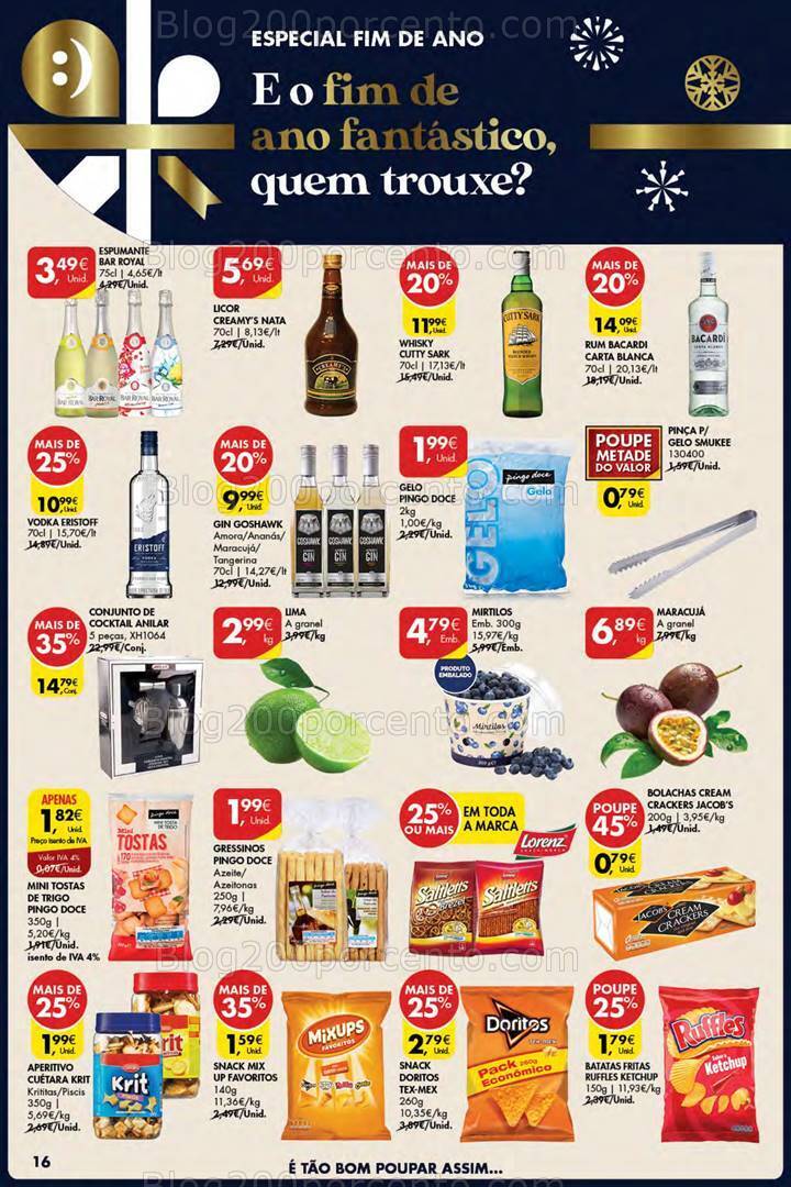 Antevisão Folheto PINGO DOCE Açores Promoções de 21 dezembro a 3 janeiro