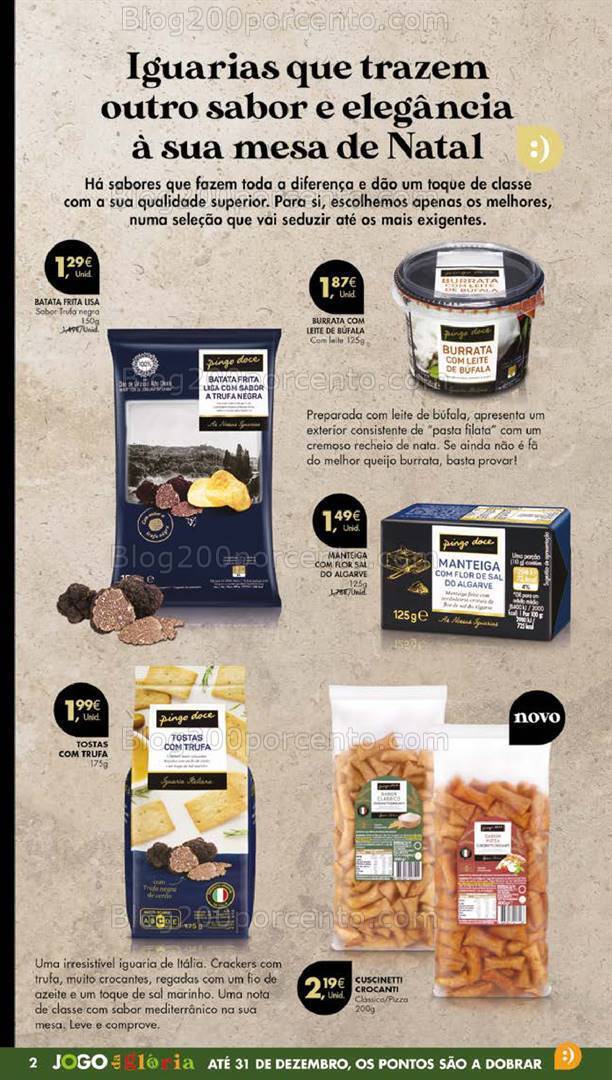 Antevisão Folheto PINGO DOCE Lojas Grandes Promoções de 19 a 26 dezembro