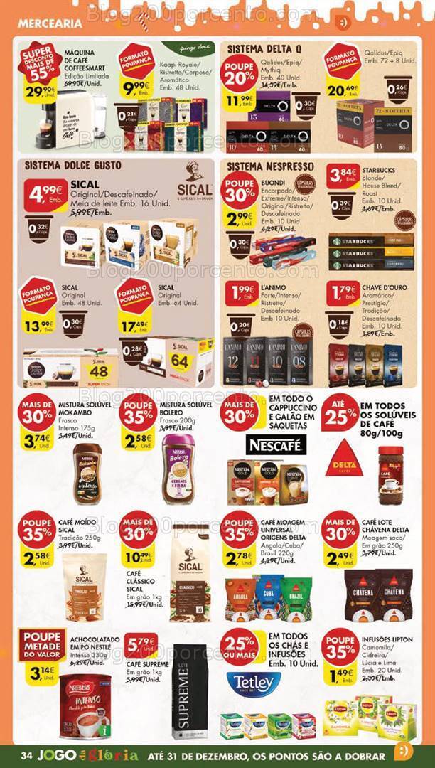 Antevisão Folheto PINGO DOCE Lojas Grandes Promoções de 19 a 26 dezembro
