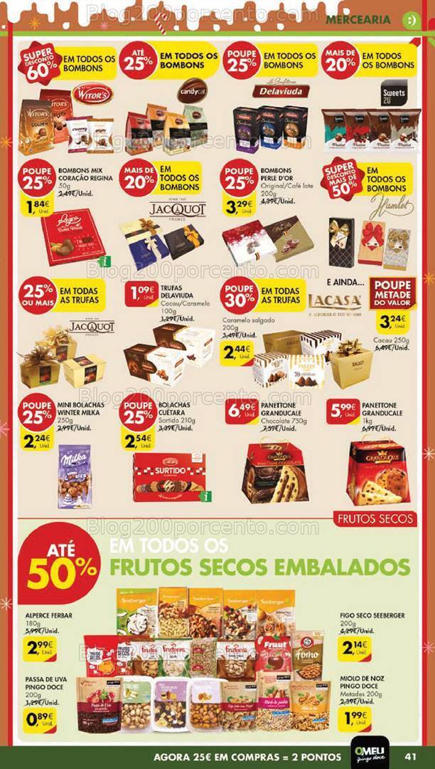 Antevisão Folheto PINGO DOCE Lojas Grandes Promoções de 19 a 26 dezembro
