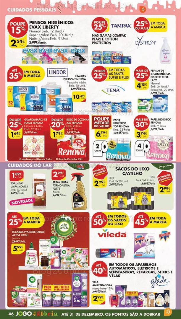 Antevisão Folheto PINGO DOCE Lojas Grandes Promoções de 19 a 26 dezembro
