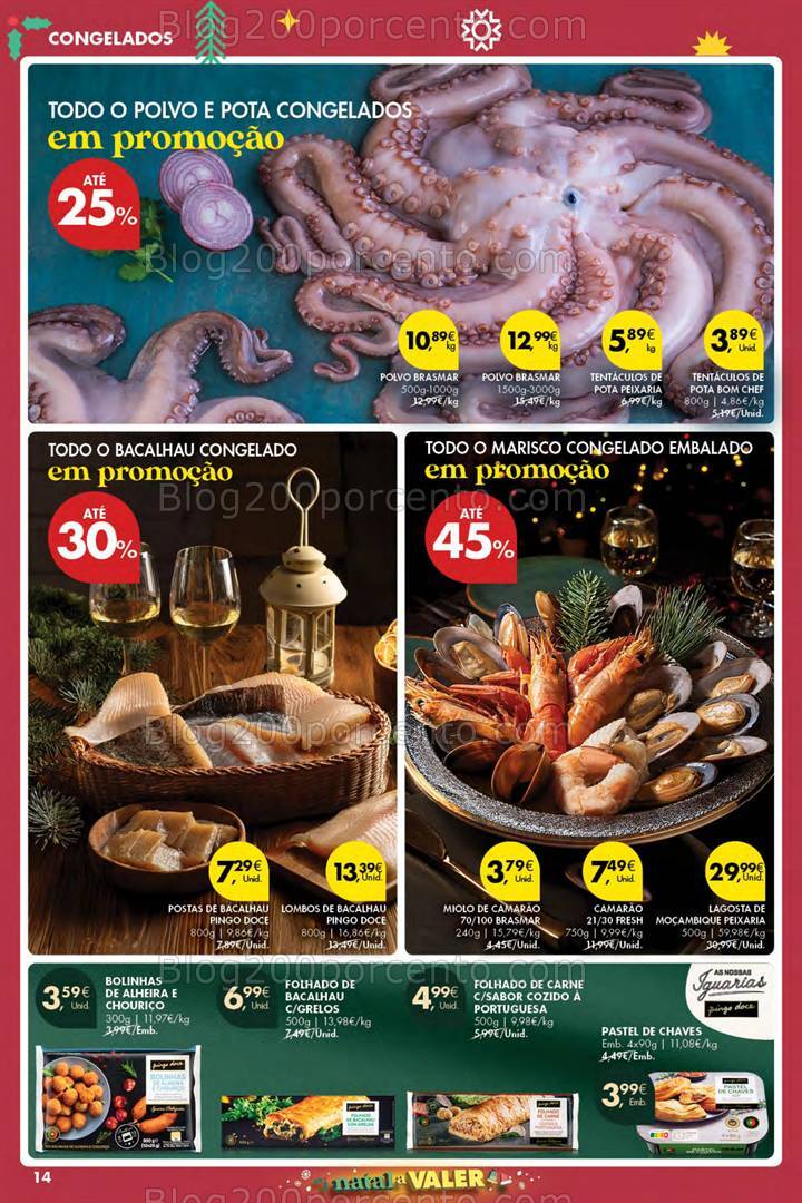 Antevisão Folheto PINGO DOCE Açores Promoções de 19 dezembro a 2 janeiro