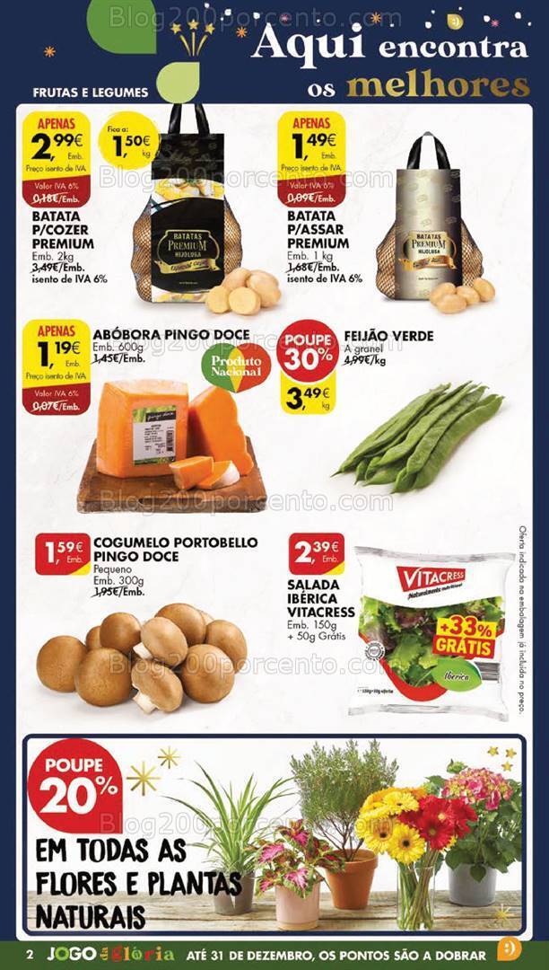 Antevisão Folheto PINGO DOCE Lojas Grandes Promoções de 27 dezembro a 4 janeiro
