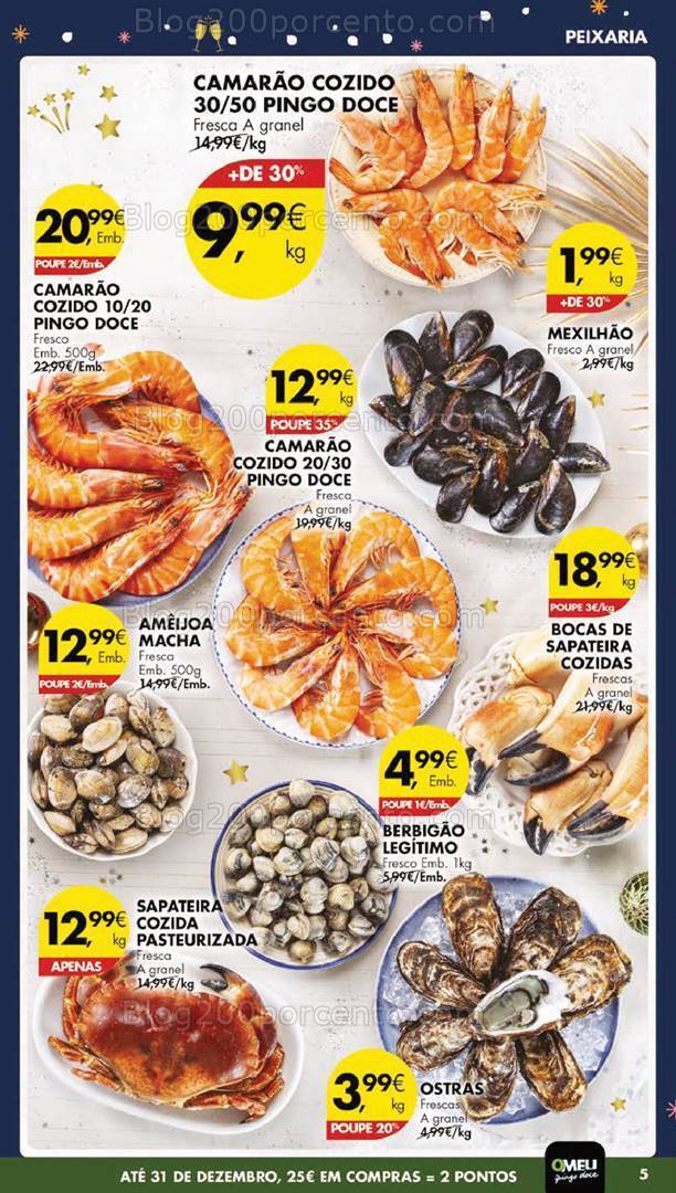 Antevisão Folheto PINGO DOCE Lojas Grandes Promoções de 27 dezembro a 4 janeiro