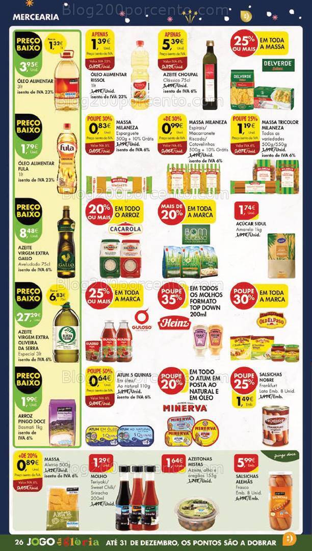 Antevisão Folheto PINGO DOCE Lojas Grandes Promoções de 27 dezembro a 4 janeiro