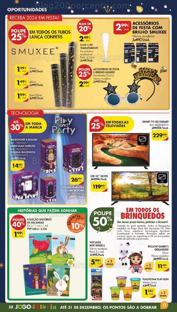 Antevisão Folheto PINGO DOCE Lojas Grandes Promoções de 27 dezembro a 4 janeiro