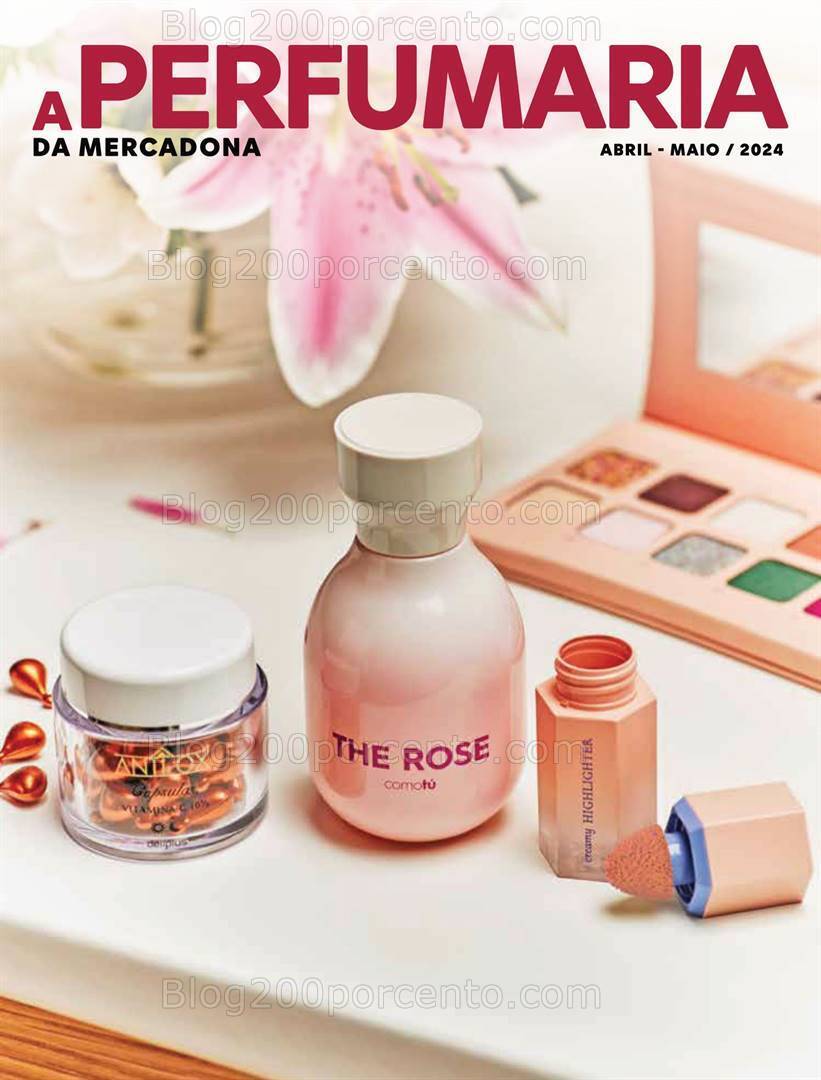 Antevisão Folheto MERCADONA Novidades em Perfumaria Abril - Maio