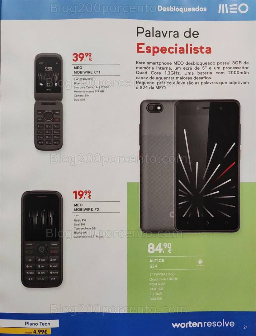 Antevisão Folheto WORTEN Mobile Promoções de 2 a 31 janeiro