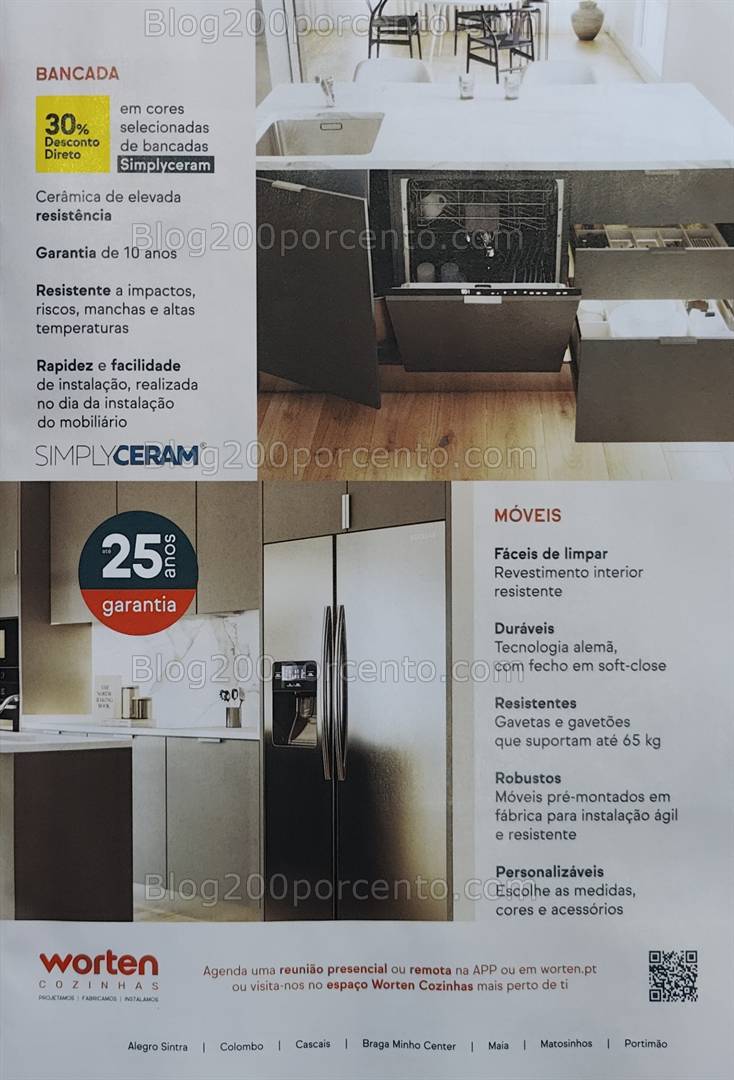 Antevisão Folheto WORTEN Especial Cozinhas Promoções de 25 março a 14 abril